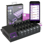 Efest Luc Blu6 6 Bay Oled Bluetooth Intelli Charge Cellphone App Compatible Efest Luc Blu6 6 Bay Oled Bluetooth Intelli Charge Cellphone App Compatible